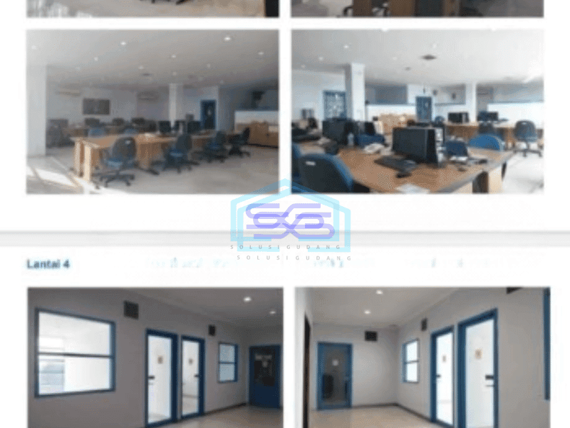 Dijual Ruko Bangunan Komersial 5 Lantai di Prapen Indah Dekat Jemursari Luas Bangunan 1000 m²