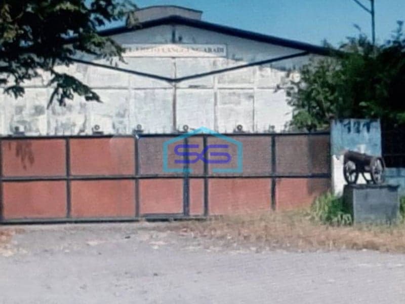 Dijual Gudang ex Pabrik di Sidoarjo Lokasi Strategis LT 25664m2