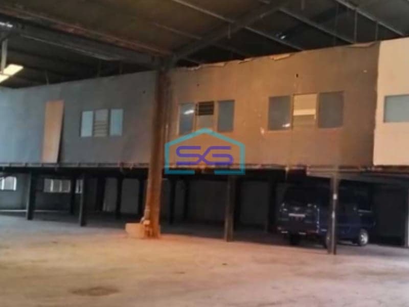Disewakan Gudang Siap Pakai Gudang Rapih Akses Kontener 40ft di Batu Ceper Tangerang LB 3100m2