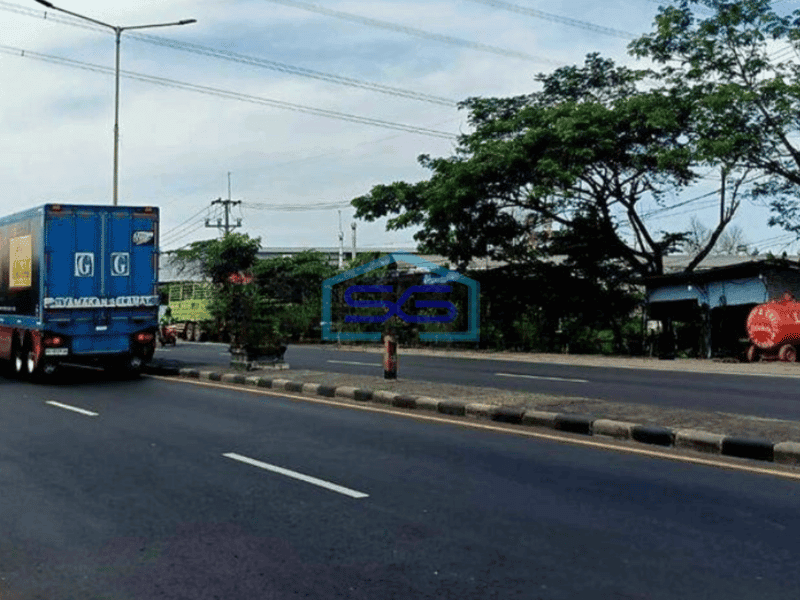 Disewakan Gudang Pabrik Strategis Nol Jln Raya Bypass Krian Sidoarjo Dekat Tol LT 8000m2