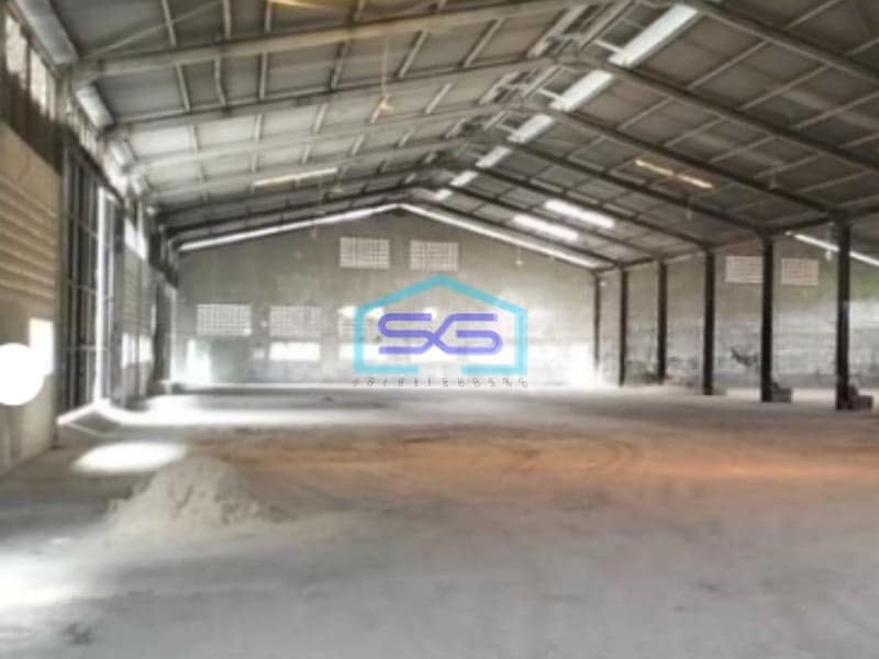 Disewakan Gudang Siap Pakai Gudang Rapih Akses Kontener 40ft di Batu Ceper Tangerang LB 3100m2