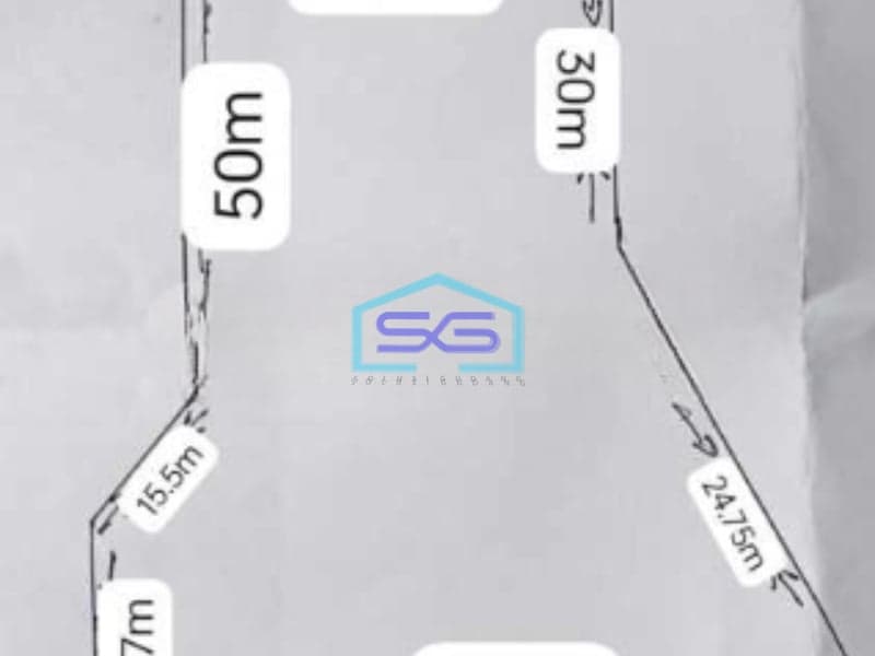 Disewakan Tanah Lokasi Bebas Banjir di Serpong Tangerang Selatan Luas  2550 m²