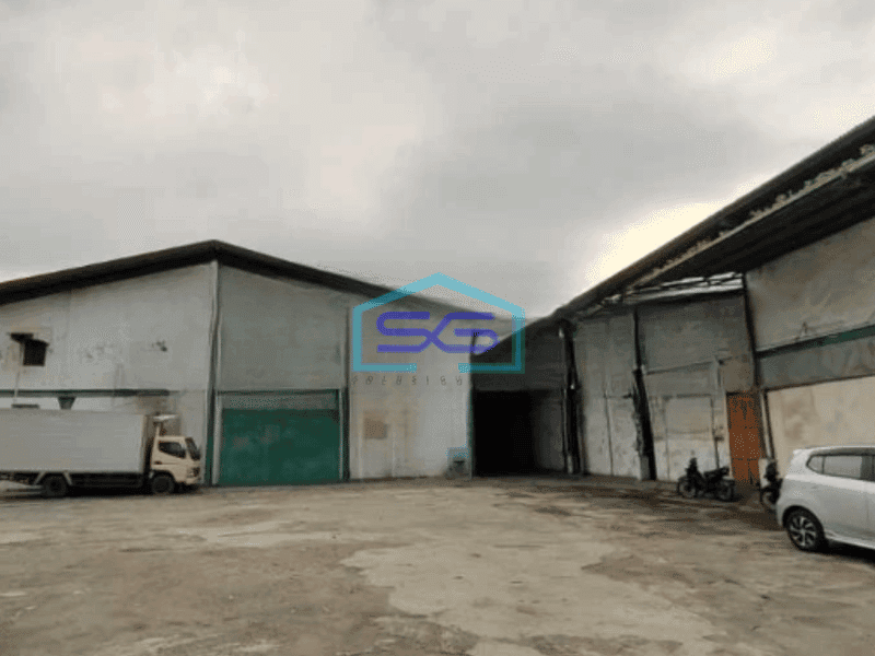 Dijual Gudang Murah Luas Bangunan  1350 m² di Dadap Tangerang
