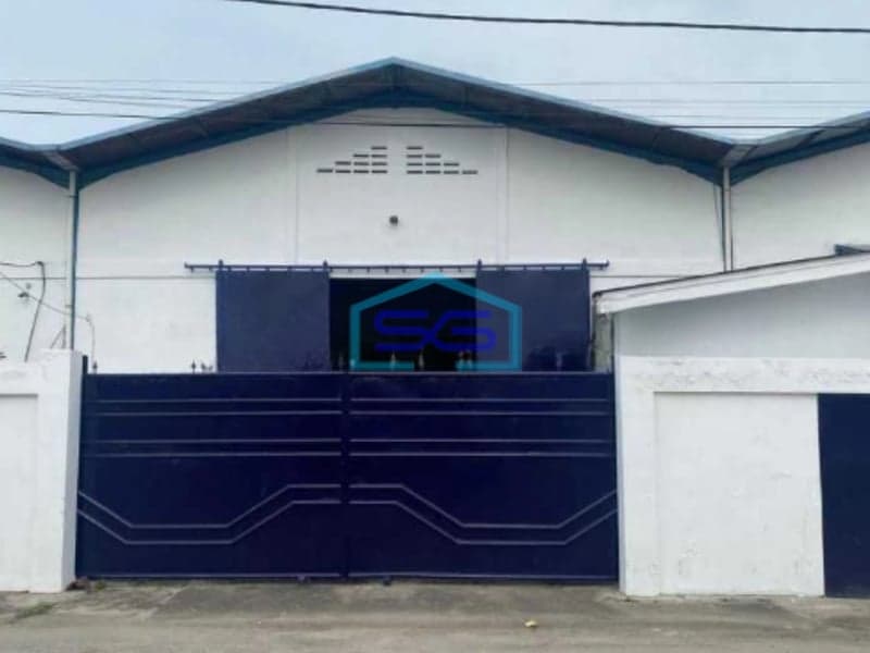 Disewakan Segera Gudang Sentra Benda Tangerang Bisa Kontener 40ft Bebas Banjir Dekat Bandara LB 855m2