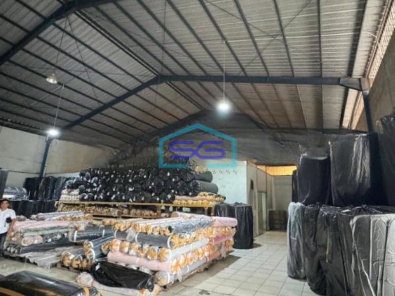 Dijual Gudang Luas Tanah  6300 m²  Lokasi Cikupa Tangerang