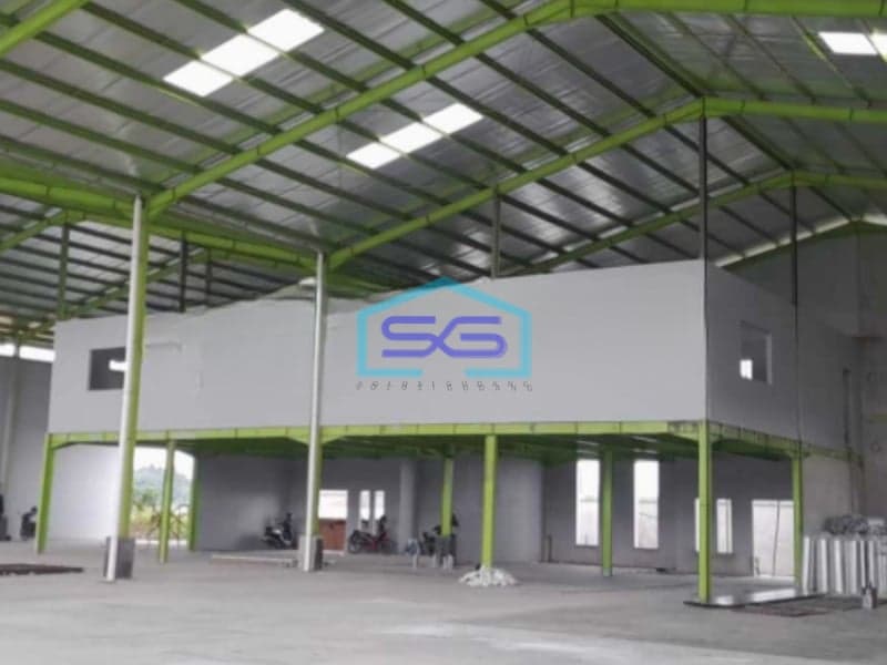 Disewakan Gudang Baru Bojong Cikupa Tangerang Luas Bangunan 1920m2