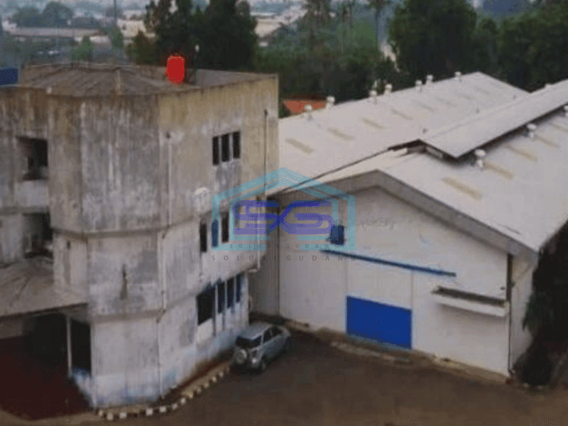 Dijual Pabrik Masuk Kontener Dekat Pintu Tol di Cikokol, Tangerang