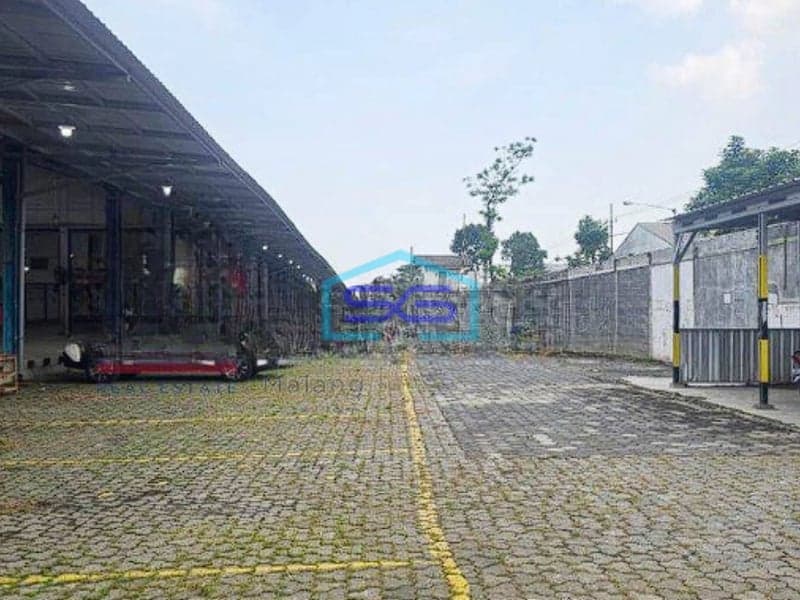 Disewakan Gudang Dalam Kawasan Pergudangan dan Industri di Malang LT 4736m2