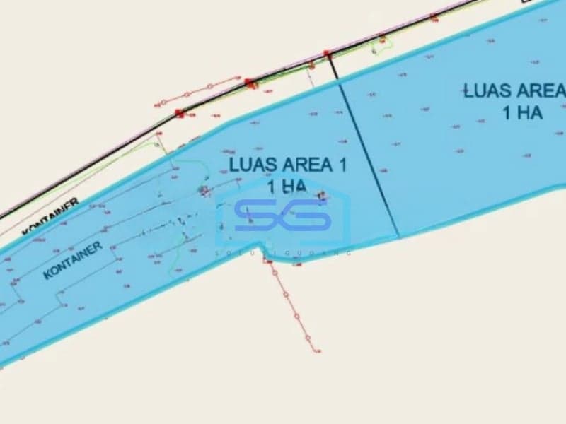 Disewakan Tanah di Jalan Raya Osowilangon Surabaya Luas Tanah 60000m²