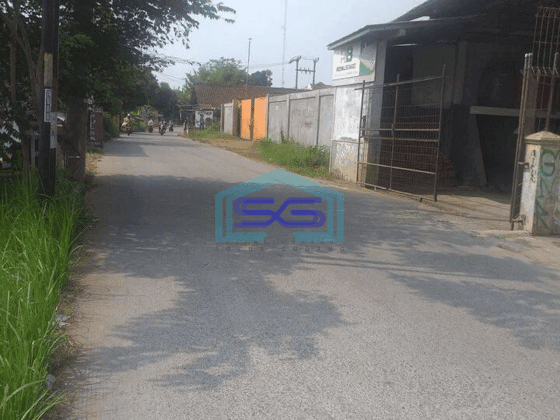 Dijual Tanah Cocok Untuk Gudang di Pinggir Jalan Raya Loji Bekasi
