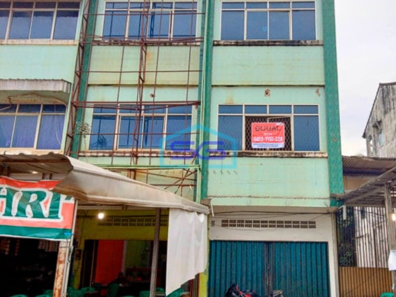 Dijual Ruko 3 Lantai di KM 12 Palembang Luas Bangunan 160m2
