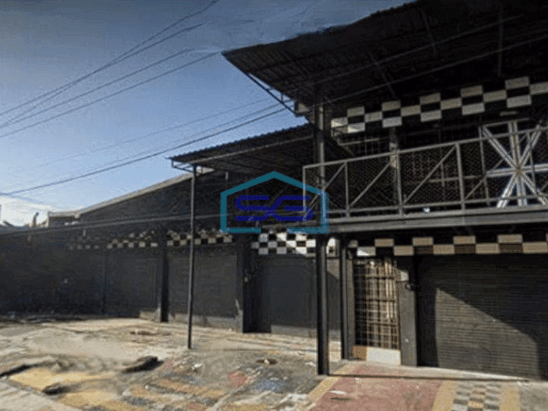 Disewakan Bangunan Ruang Usaha di Kota Sidoarjo Lokasi Strategis Luas 878m2