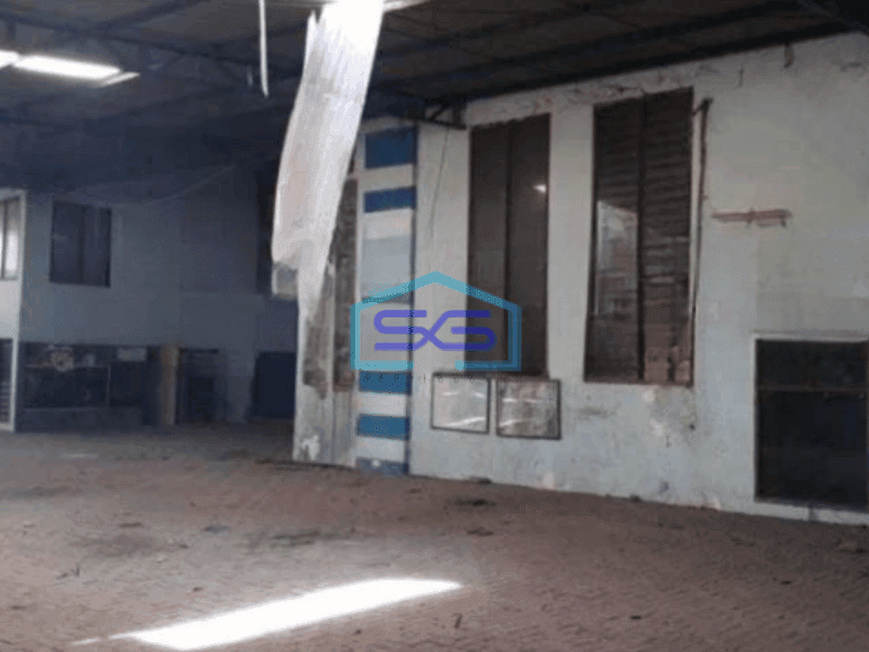 Dijual Gudang Ada Kantor Luas Tanah 2521 m² Lokasi Margomulyo Surabaya