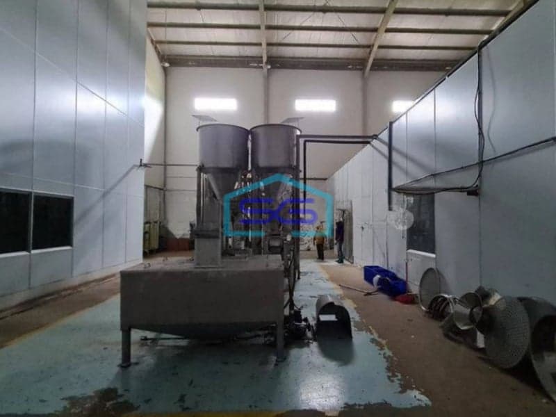 Dijual Gudang ex Pabrik di Batam Dalam Kawasan Industri LT 12216m2