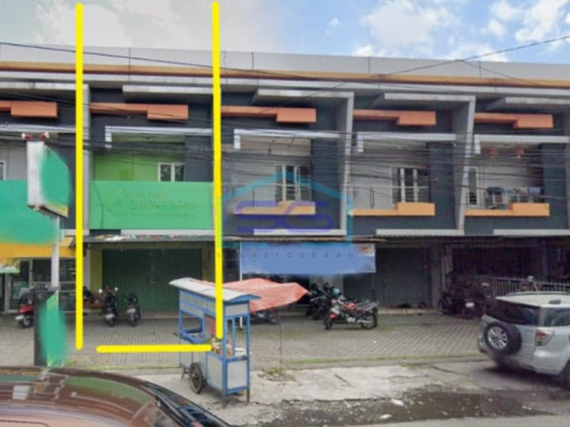 出租位于 Gamping, Jogja 占地 118 平方米的店屋