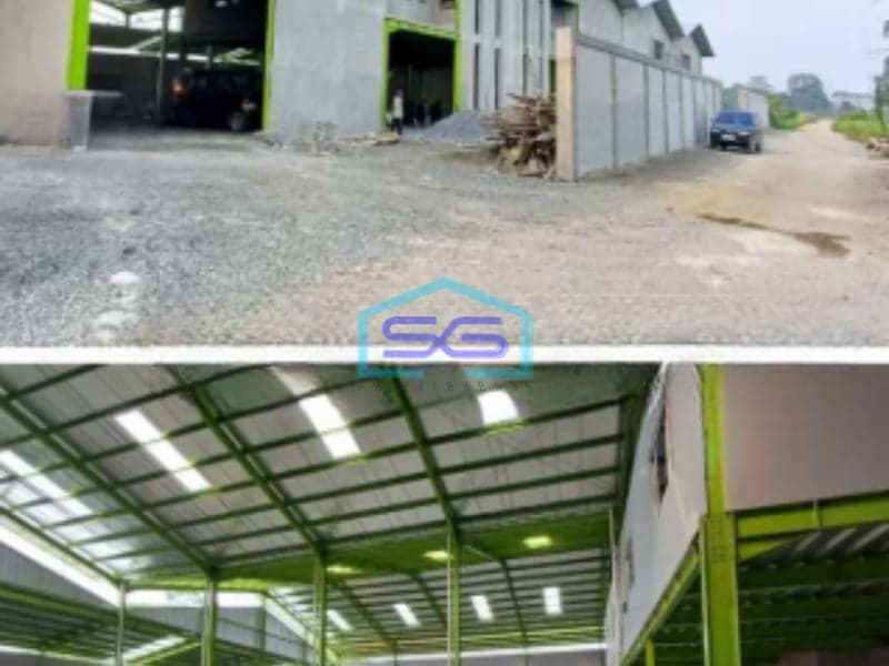 Disewakan Gudang Industri Produksi Cikupa Tangerang Luas Bangunan 1728m2