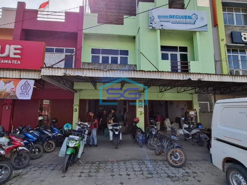 Disewakan Ruko di Jl. Residen H Najamuddin, Kenten, Palembang LT 140m2