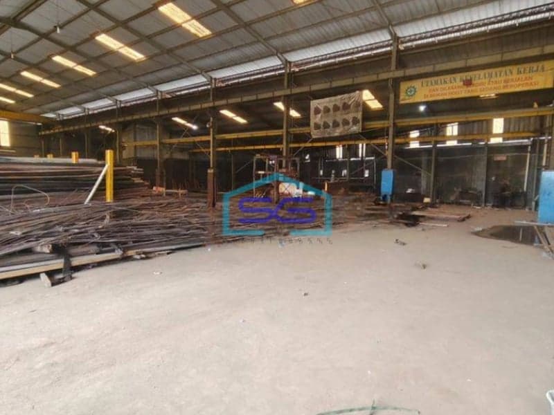 Disewakan Gudang Bisa Masuk Kontainer 40feet Kav Dpr Cipondoh Tangerang LT 2550m2