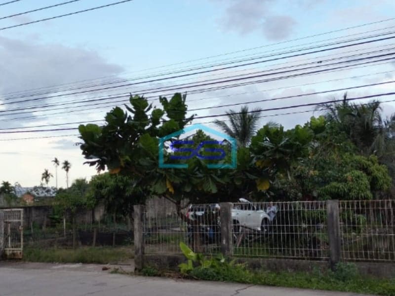 Dijual Tanah Plus Bangunan di Pinggir Jalan Raya Perjuangan Palembang LT 2150m2