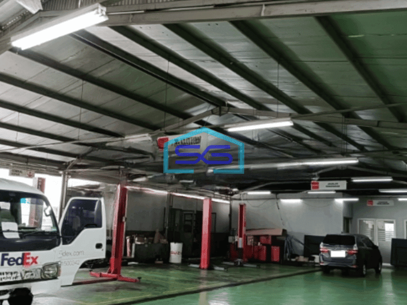 Dijual ruang Usaha Gedung Ex Showroom Mobil di Pasar Minggu Jakarta Selatan