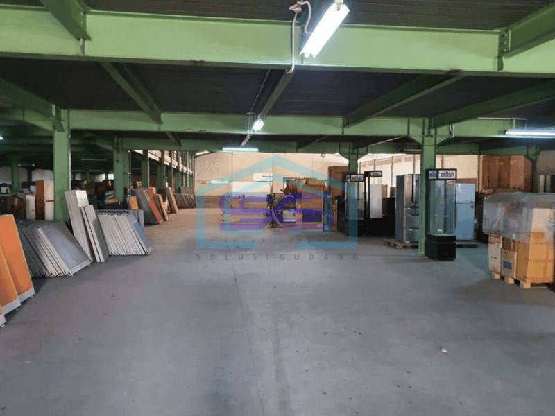 Disewakan Gudang Strategis Masuk Container 40 ft di Pondok Ungu