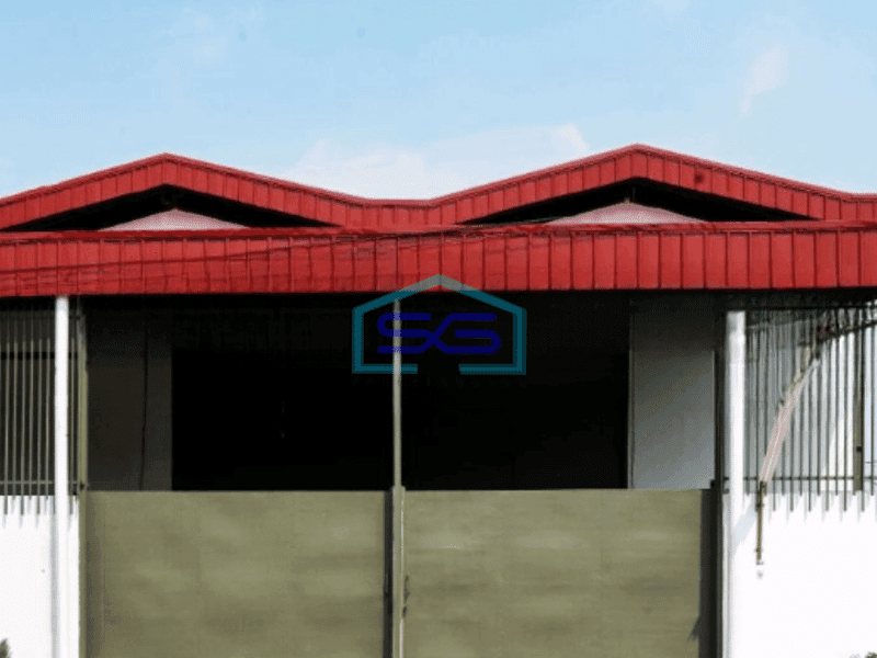 Dijual Gudang Siap Pakai Luas Bangunan  280 m² di Kosambi Tangerang