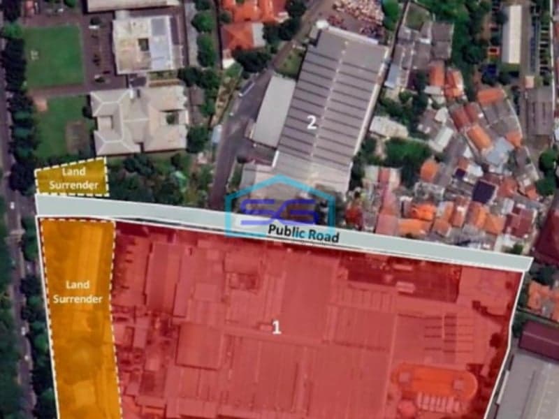 Dijual Cepat Pabrik di Cijantung Jakarta Timur Luas Tanah 30639m2