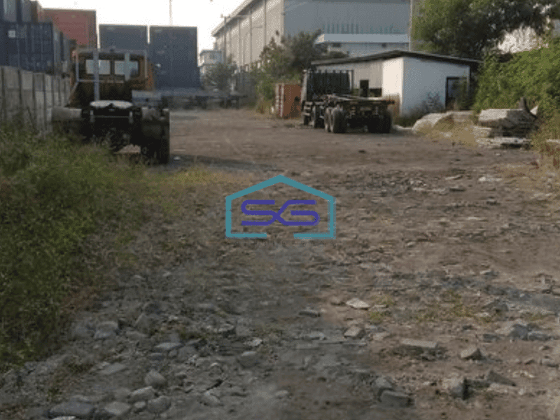 Disewakan Tanah Luas 3700 m² di Kalianak Surabaya Dekat Akses Tol