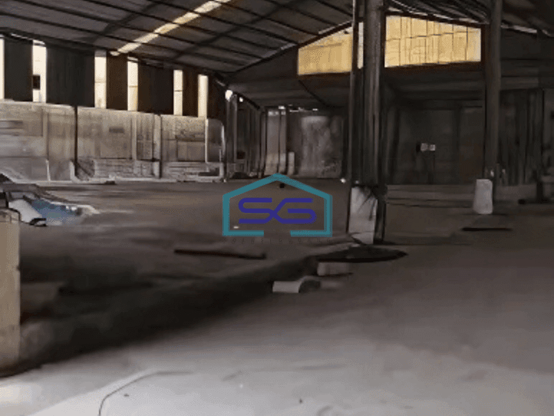 Dijual Tanah di Kapuk Jakarta Utara Ada Bangunan Hadap Barat Daya Cocok Untuk Gudang