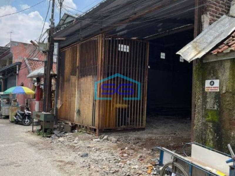 Dijual Gudang Setengah Jadi Strategis di Soekarno Hatta Bandung LT 250m2