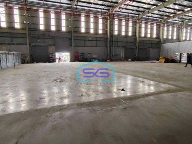 Disewakan Gudang Loading Dock Grade A di Manyar Maspion Gresik Bagus HGB