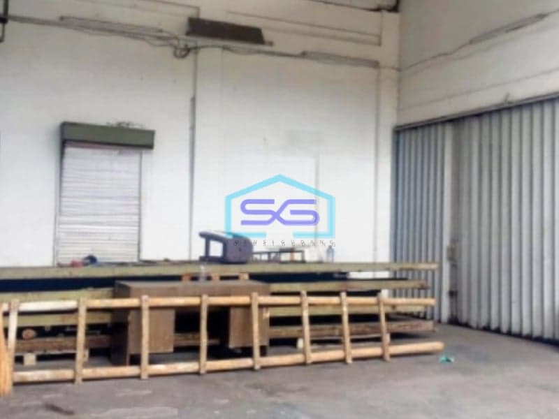 Dijual Gudang Eks Pabrik Luas Bangunan  1700 m² Lokasi Kamal Jakarta Utara