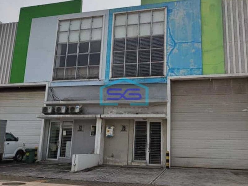 Disewakan Gudang Bizpark Jakarta Barat Bebas Banjir LB 300m2