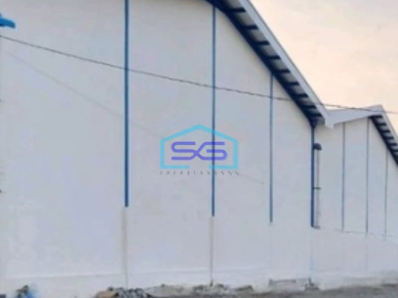 Disewakan Gudang Lokasi Bangunan  5520 m² Lokasi Bebas Banjir di Krian Sidoarjo