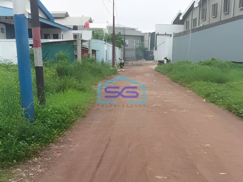 Dijual Tanah Kavling Murah Akses Container 40ft Di Cipondoh Tangerang LT 1600m2