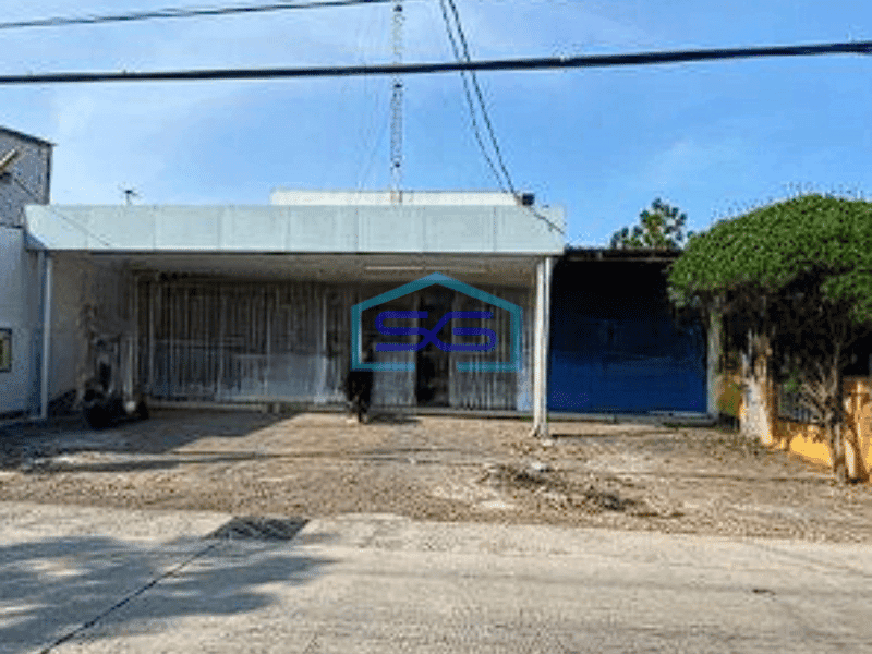 Disewakan Bangunan Usaha Ruko Ex Minimarket di Banjarsari Sidoarjo LT 533m2