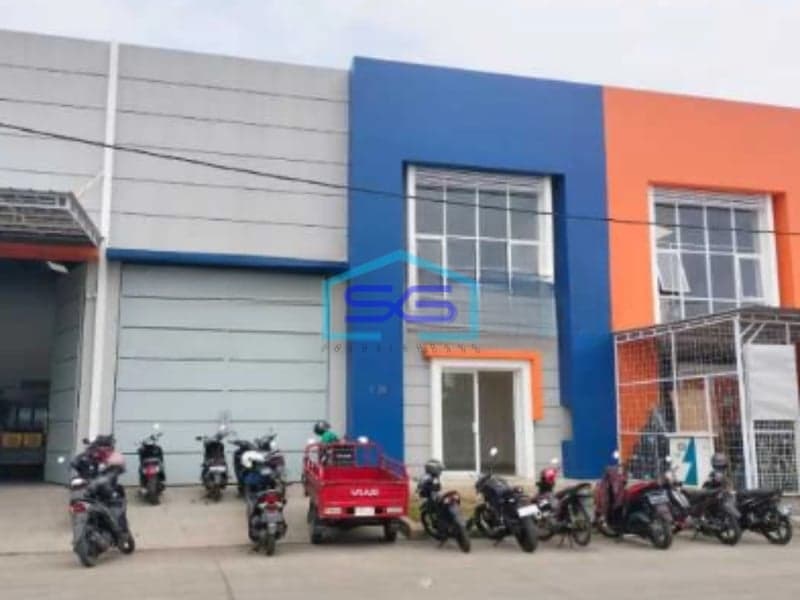 Dijual Pabrik Di Pergudangan Sunrise Bizpark Kuta Jaya Pasar Kemis Tangerang LT 330m2