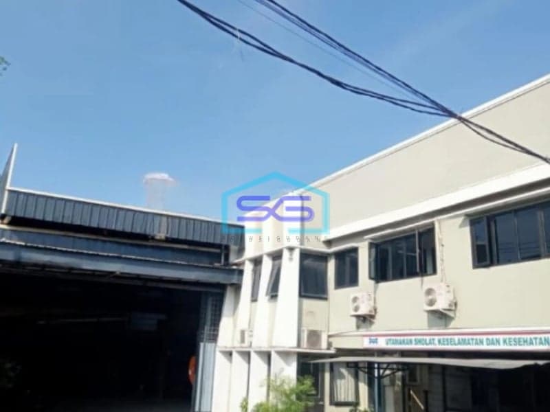 Dijual Pabrik di Cipondoh Tangerang Lokasi Strategis Luas Tanah 1600m2