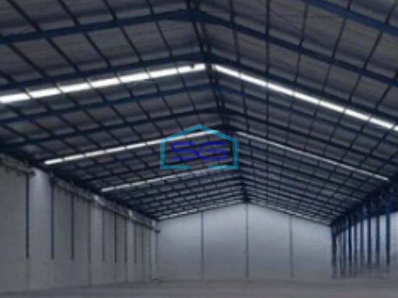 Disewakan Gudang Luas Bangunan 6912 m² Lokasi Bebas Banjir di Krian Sidoarjo