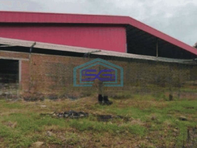 Dijual Gudang zona merah untuk industri, bangunan baru di jalan raya grompol sragen