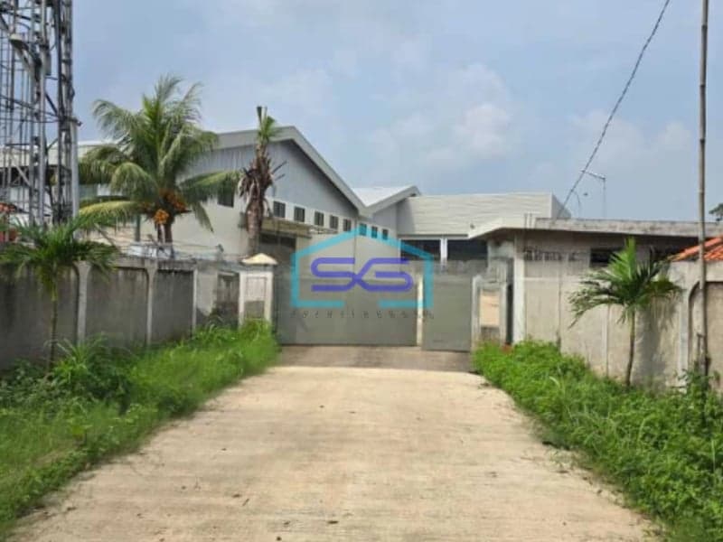 Dijual Pabrik Baru di Cikupa Tangerang 1 KM Dari Pintu Tol Balaraja Timur LT 4600m2