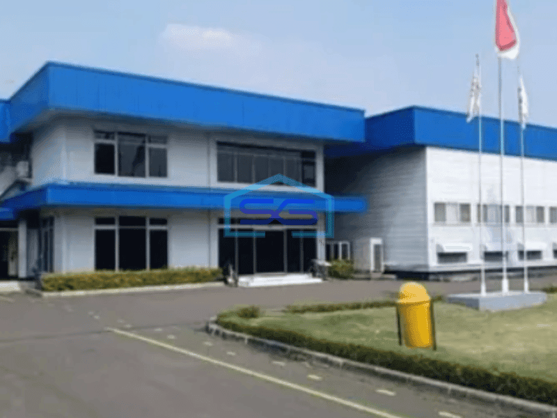 Disewakan Pabrik Luas Bangunan  19.613 m² Lokasi Strategis di Jalan Raya Bekasi