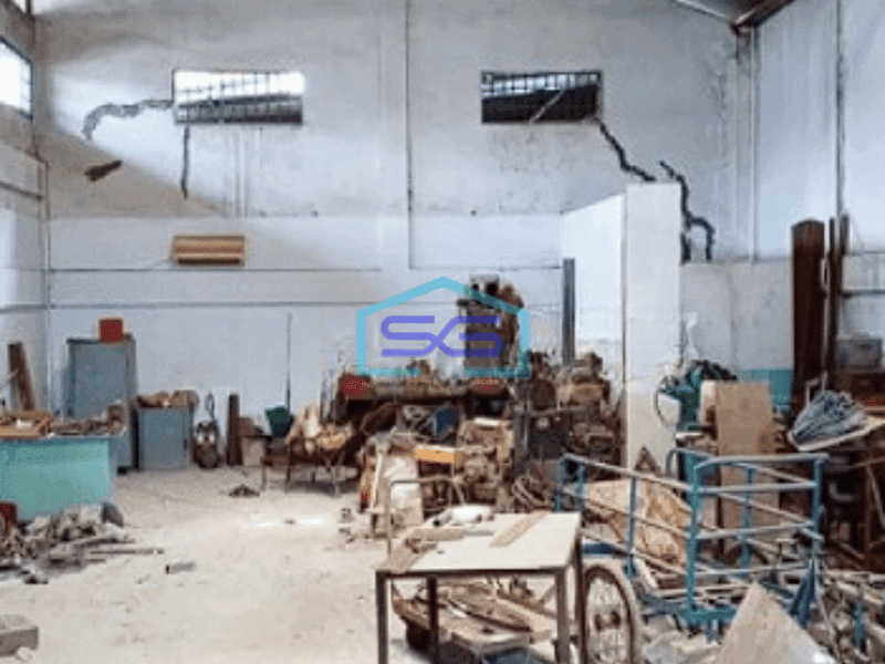 Dijual Gudang 1 Lantai Shm, Lewat Truk Engkel Atau Double, di Kalideres Jakarta Barat LT 522m2