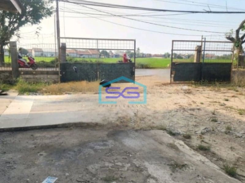 Dijual Gudang Murah Dibawah Pasaran Lokasi di Pinggir Jalan Tanjung Pasir Tangerang LT 1165m2