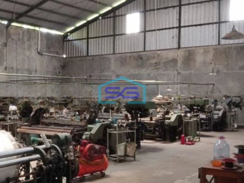 Dijual Pabrik Weaving Murah Mesin Lengkap Murah Di Majalaya Bandung Luas Tanah 5683m2