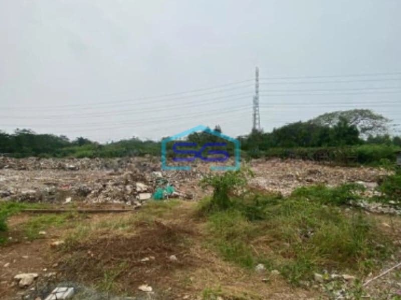 Disewakan Tanah Lokasi Pinggir Jalan Akses & Dekat Tol di Jakarta Barat LT 1515m2
