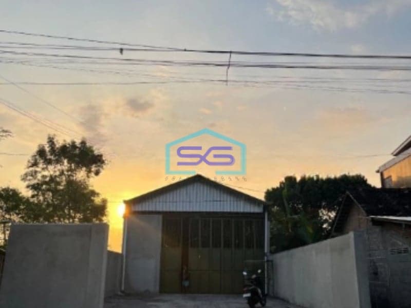 Disewakan Gudang Bersih Strategis Siap Beroperasi Mlati Sleman Yogyakarta LB 360m2