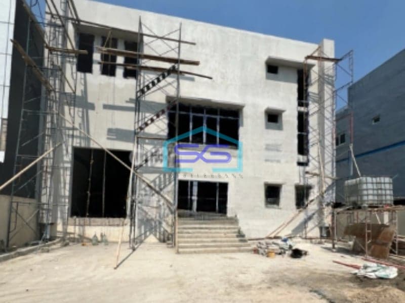 Dijual Gudang Baru Kawasan Industri Delta Silicon Cikarang Bekasi Luas Tanah 840m2