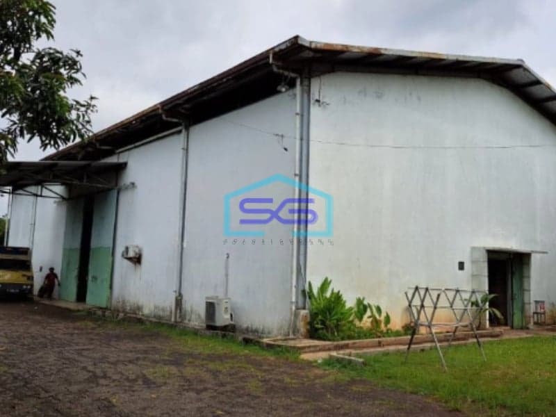 Dijual Tanah & Bangunan Gudang Di Sepatan Timur Tangerang Luas Tanah 2972m2