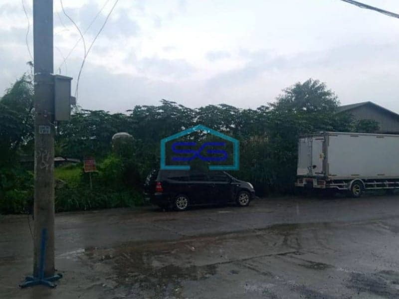 Dijual Tanah Industri Pergudangan Siap Bangun di Kavling Dpr Serua Bogor Bojongsari  LT 2000m2